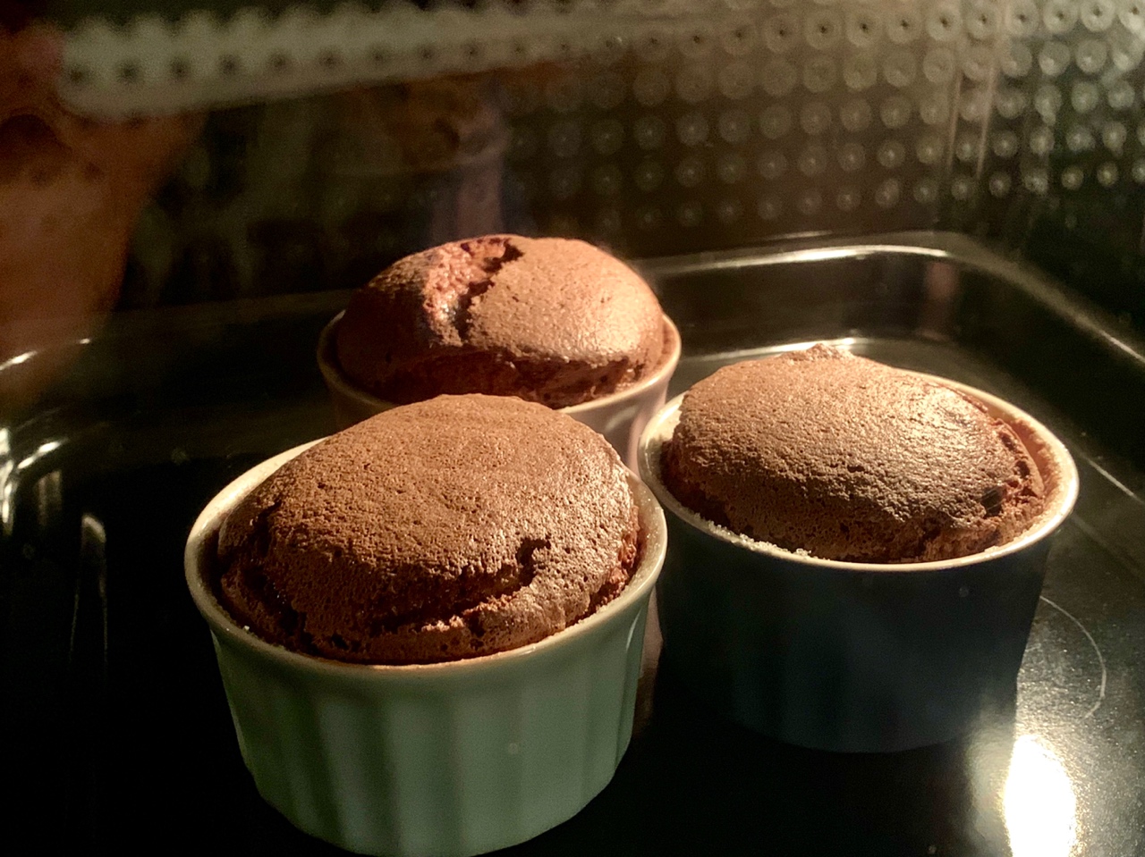 巧克力舒芙蕾（Bitter Chocolate Souffles）