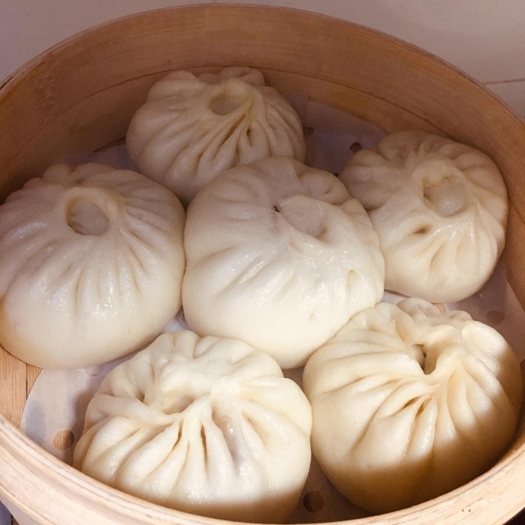 猪肉圆白菜包子馅。