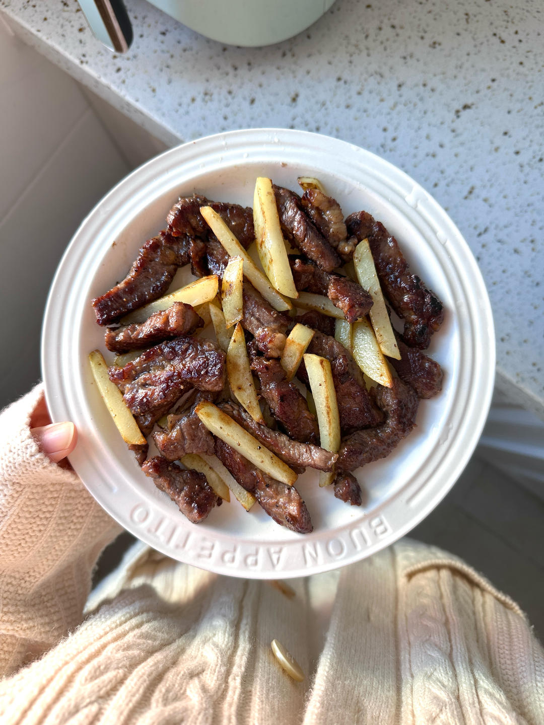 嫩滑多汁‼️一口就上瘾的㊙️牛排土豆煎锅