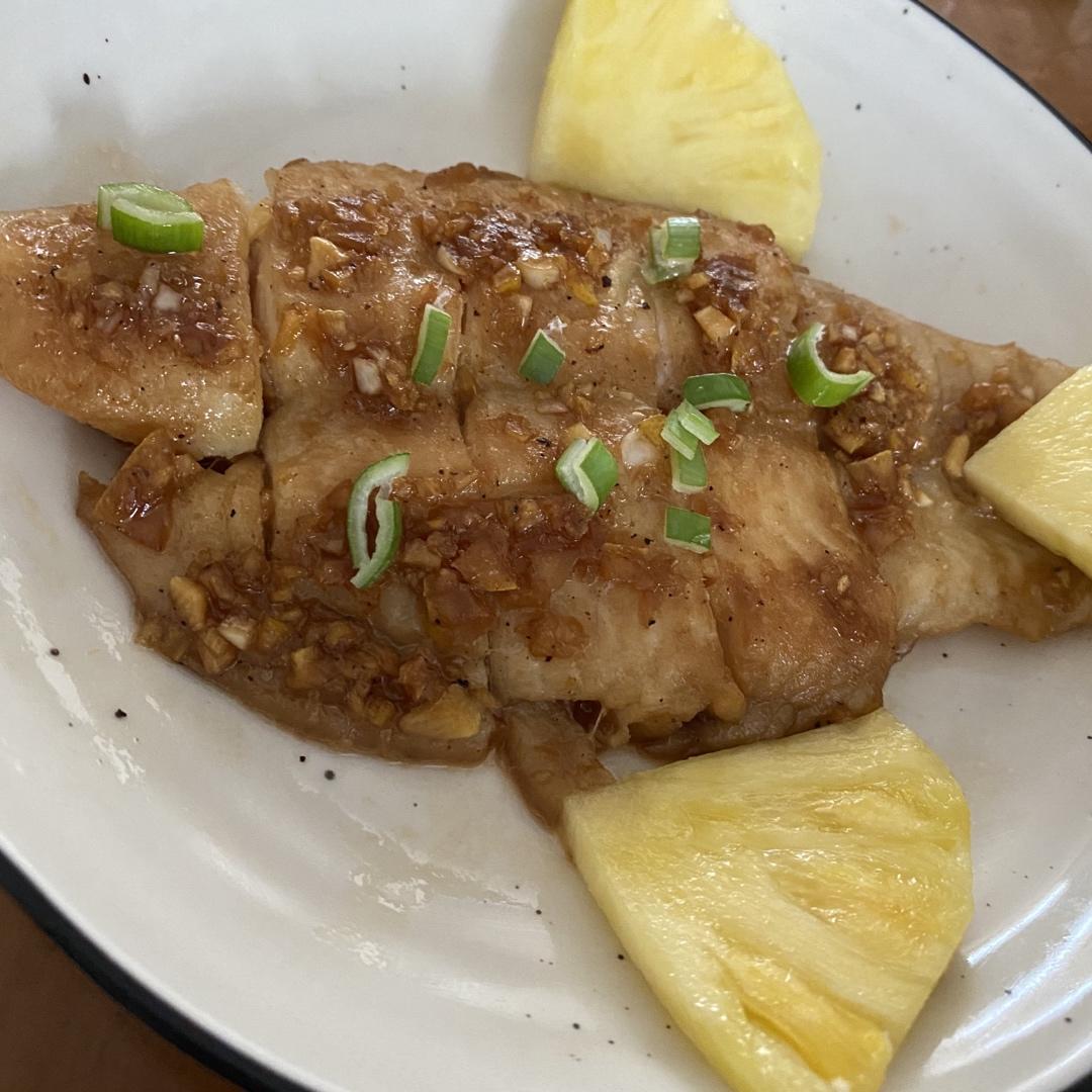 香煎三文鱼