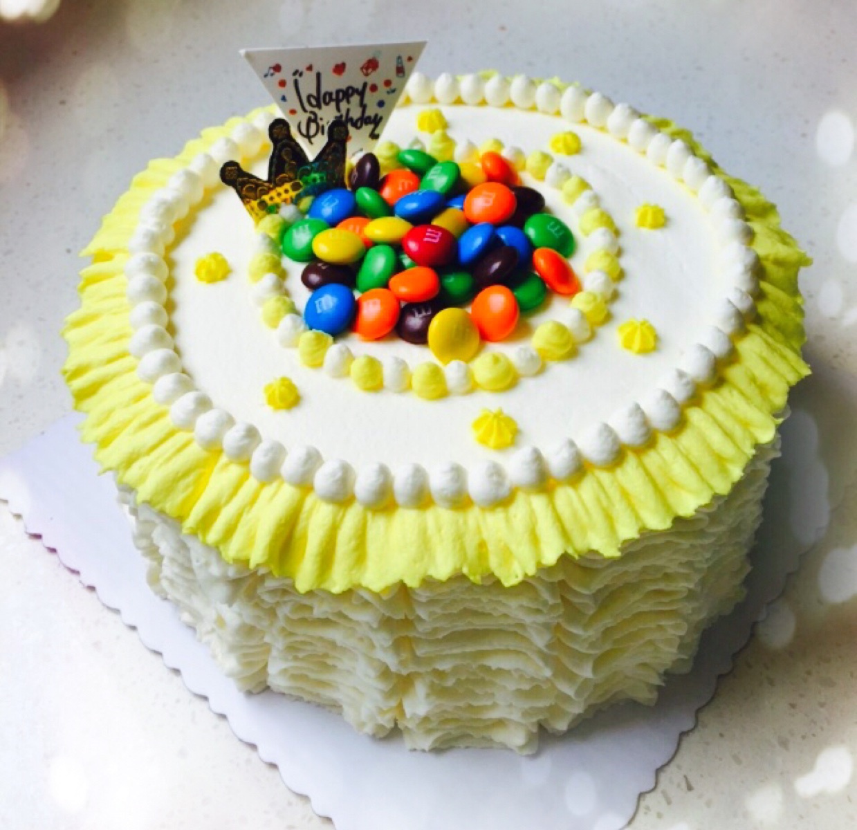 淡奶油裱花蛋糕