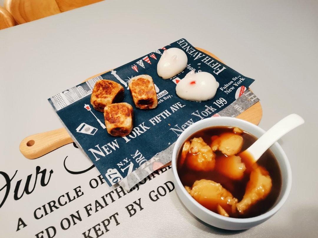 十分钟就能搞定的手抓饼汤圆版仙豆糕