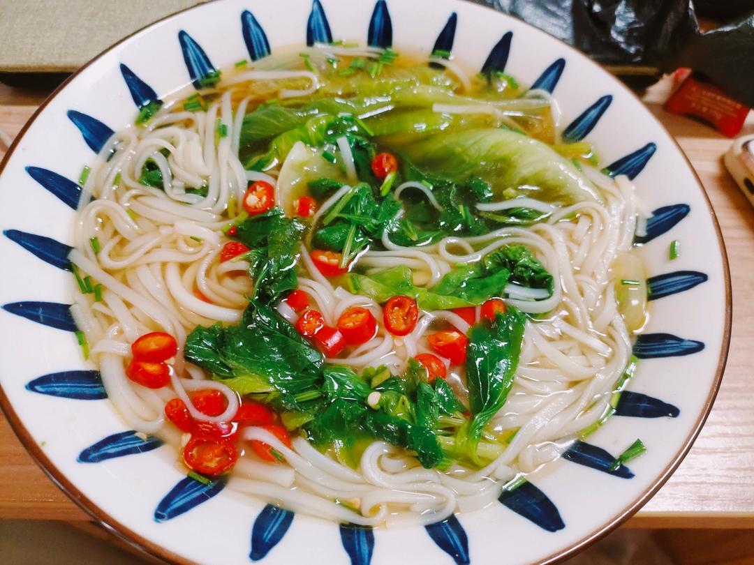 青菜汤面