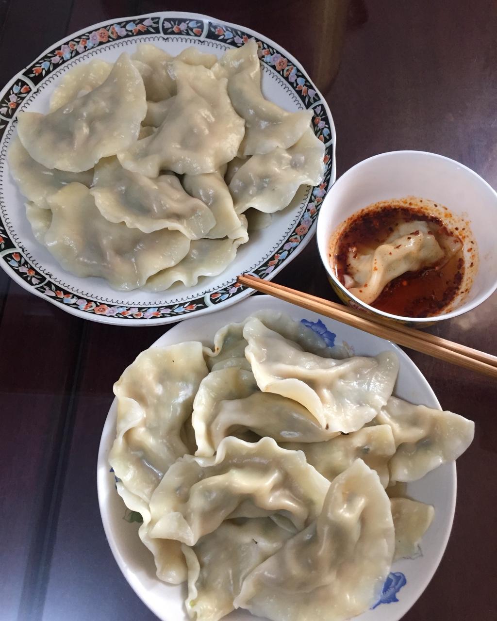 芹菜猪肉馅儿饺子