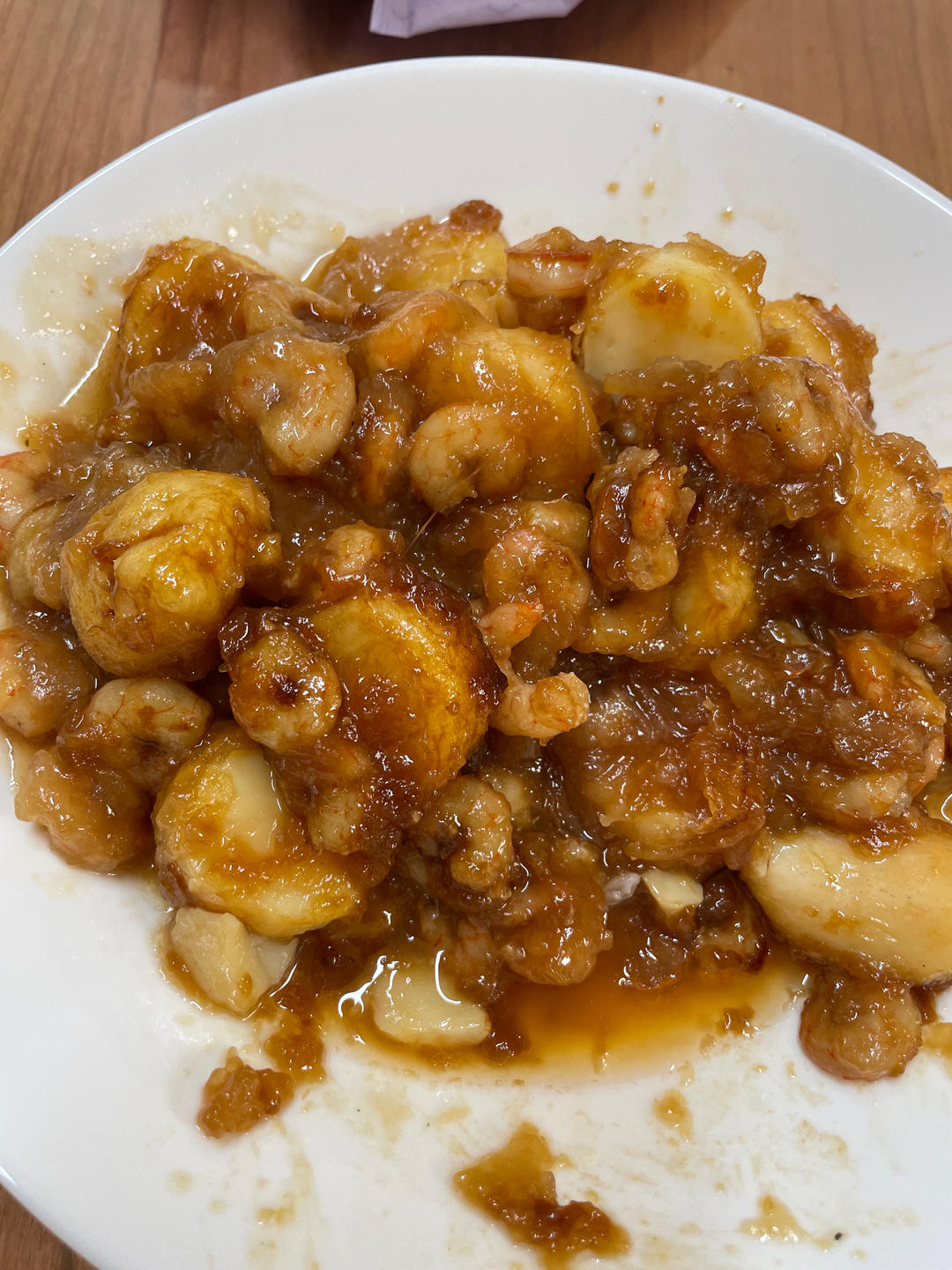 日本豆腐烧虾仁