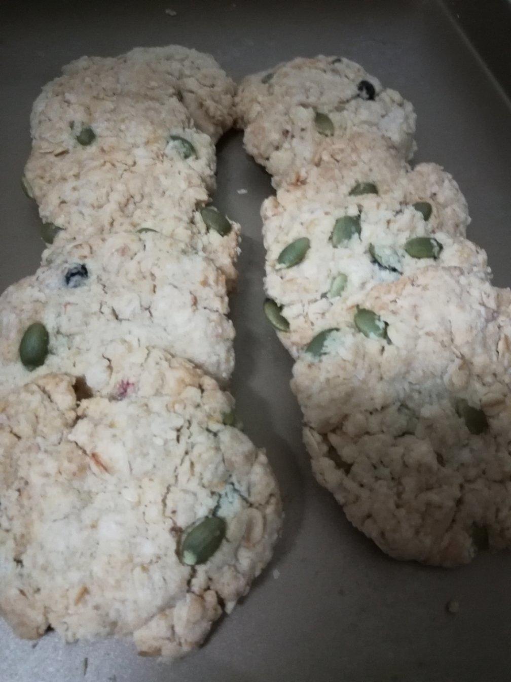 植物油版红糖燕麦饼干（超快手）