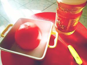 超简单【美白】蜂蜜番茄盅的做法 步骤1
