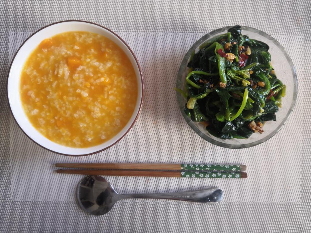 凉拌菠菜(家传秘方)