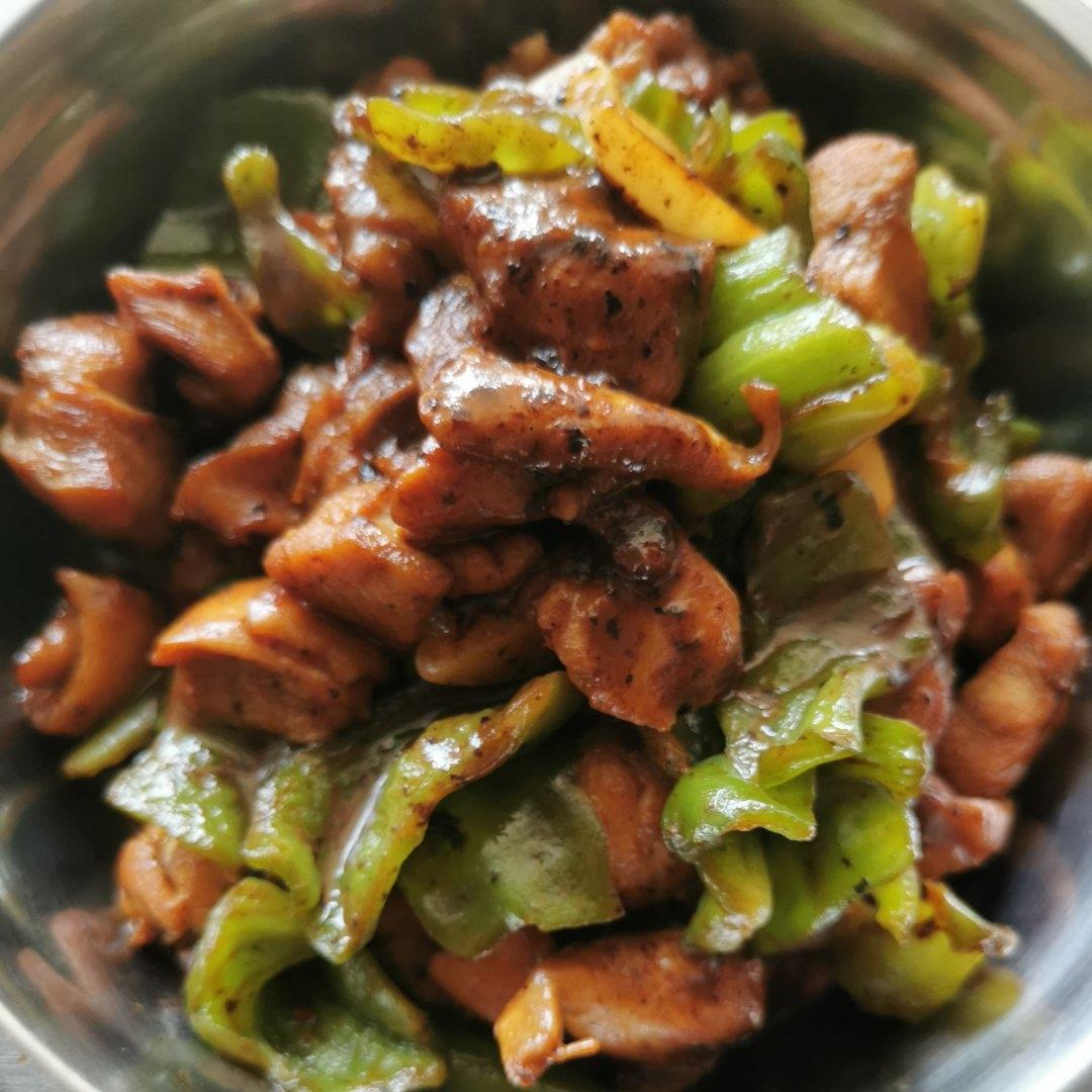 青椒炒鸡腿
