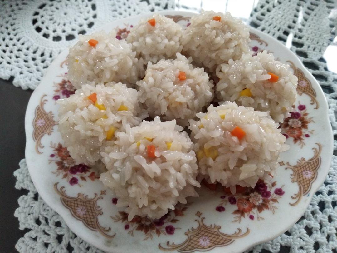蒸糯米丸子