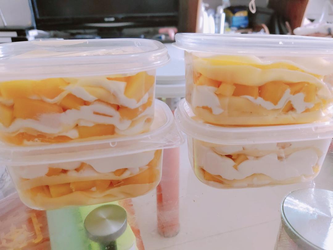 简单易做的芒果千层盒子