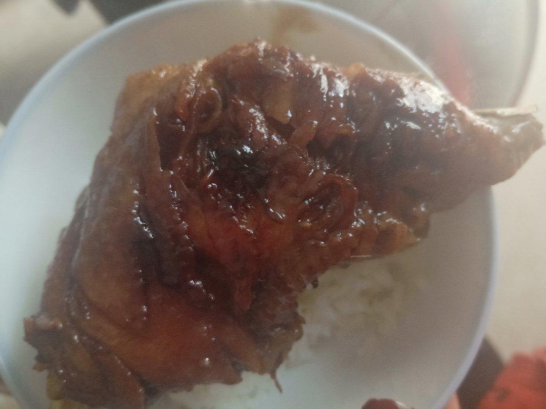 电饭锅简易版：盐焗手撕鸡