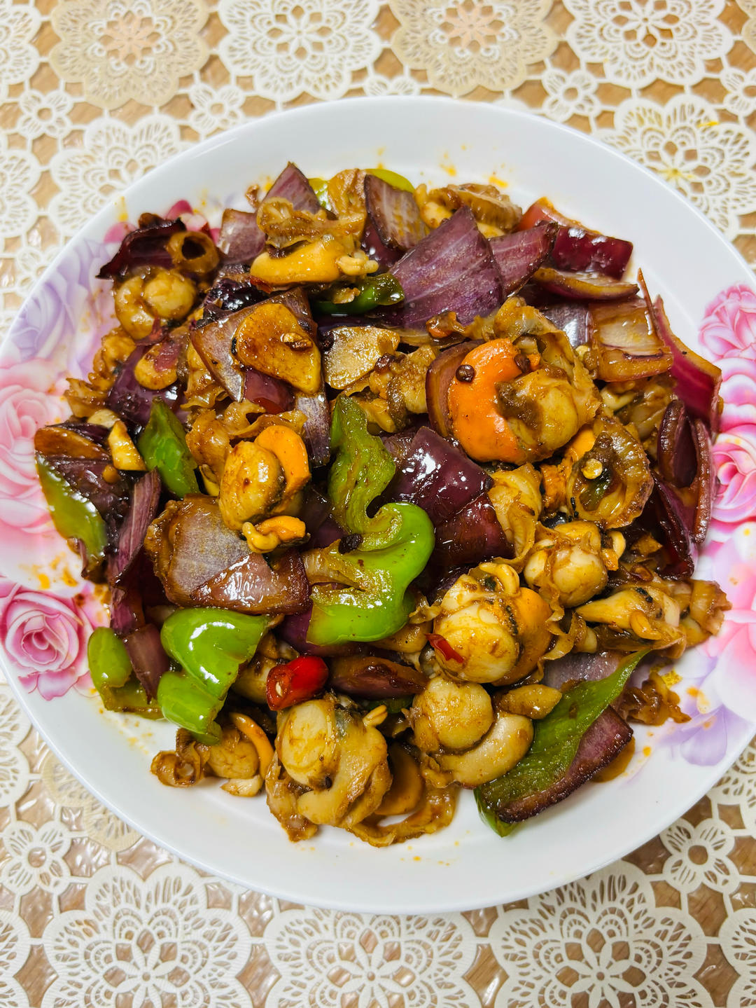 家常小炒扇贝肉