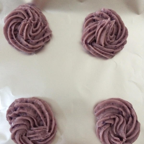 紫薯玫瑰曲奇