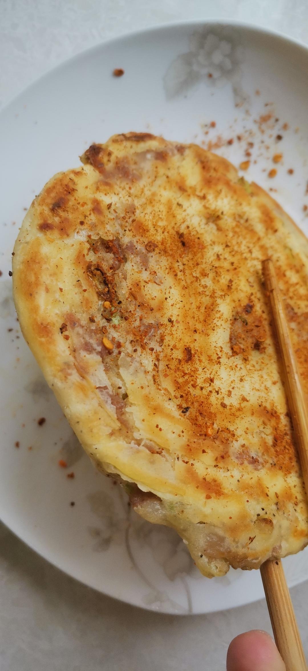 上海葱油饼-酥到掉渣