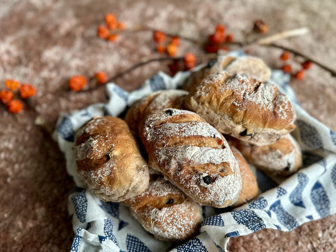 山姆同款无糖全麦坚果果干欧包，天天吃都不腻！