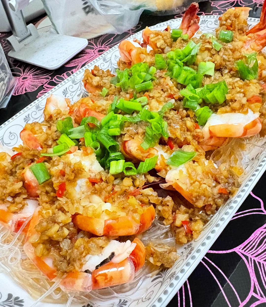 蒜蓉粉丝开背虾