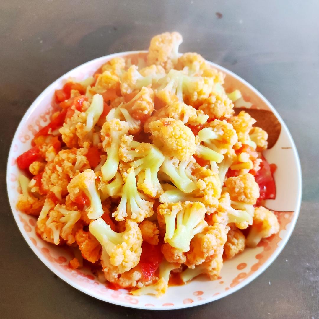 茄汁菜花(营养减脂)