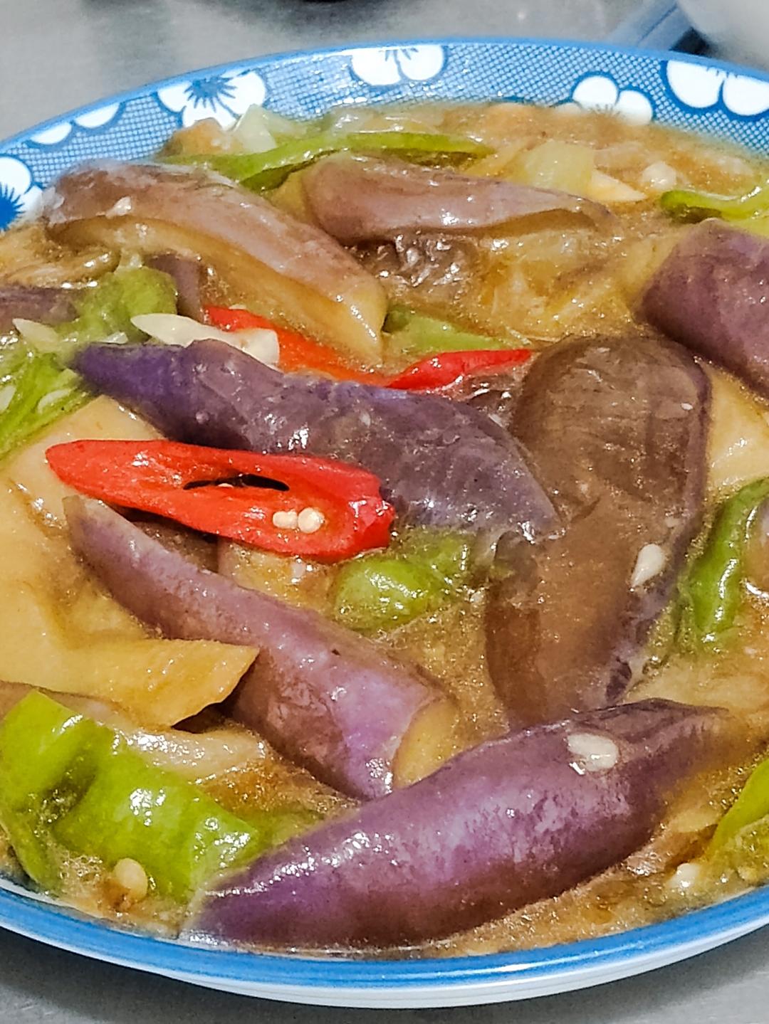 油焖茄子
