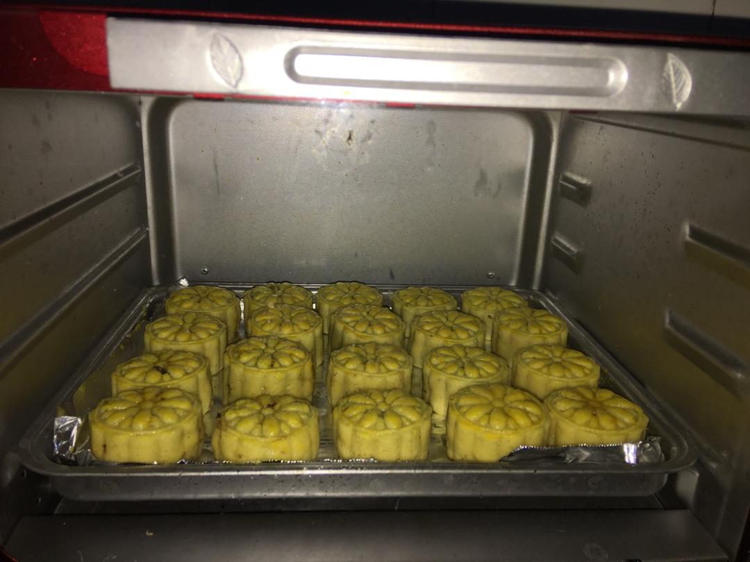 五仁月饼～不用转化糖浆的版本