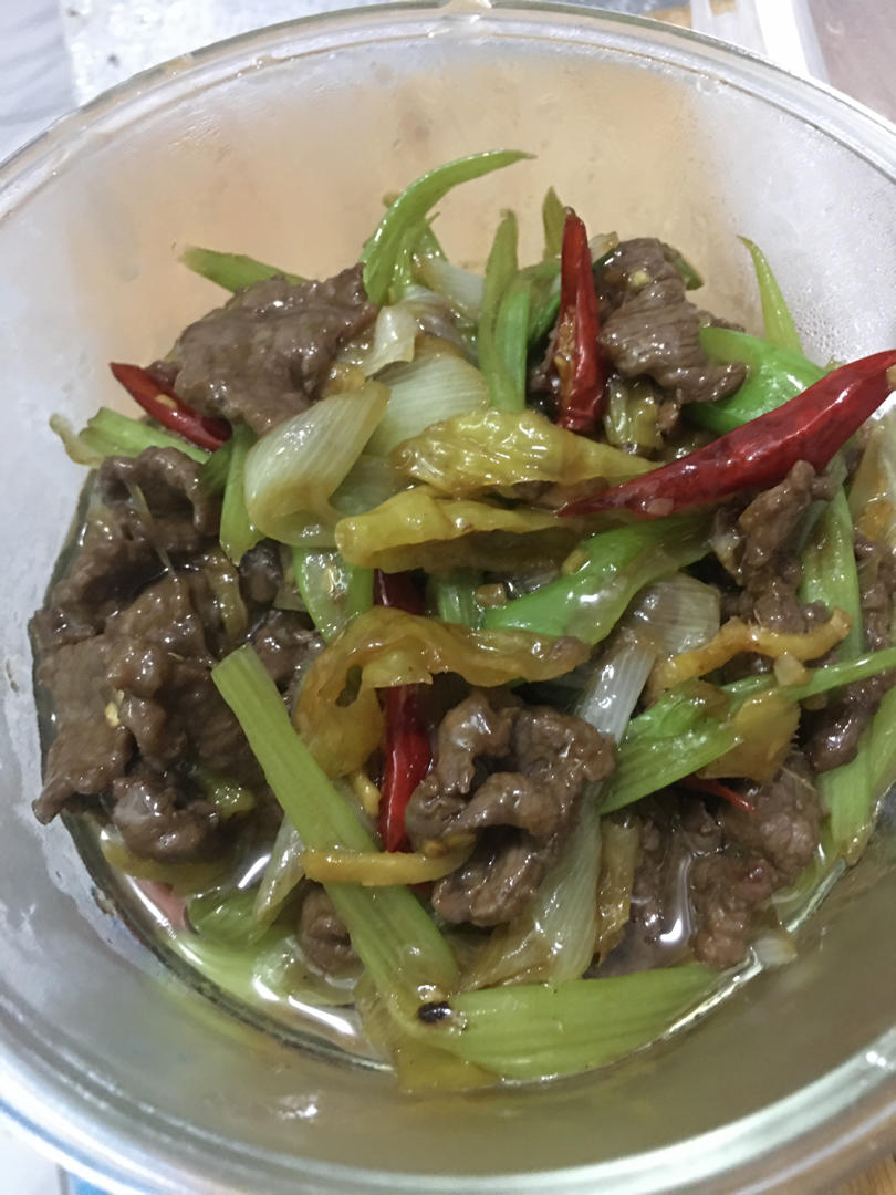 小炒牛肉