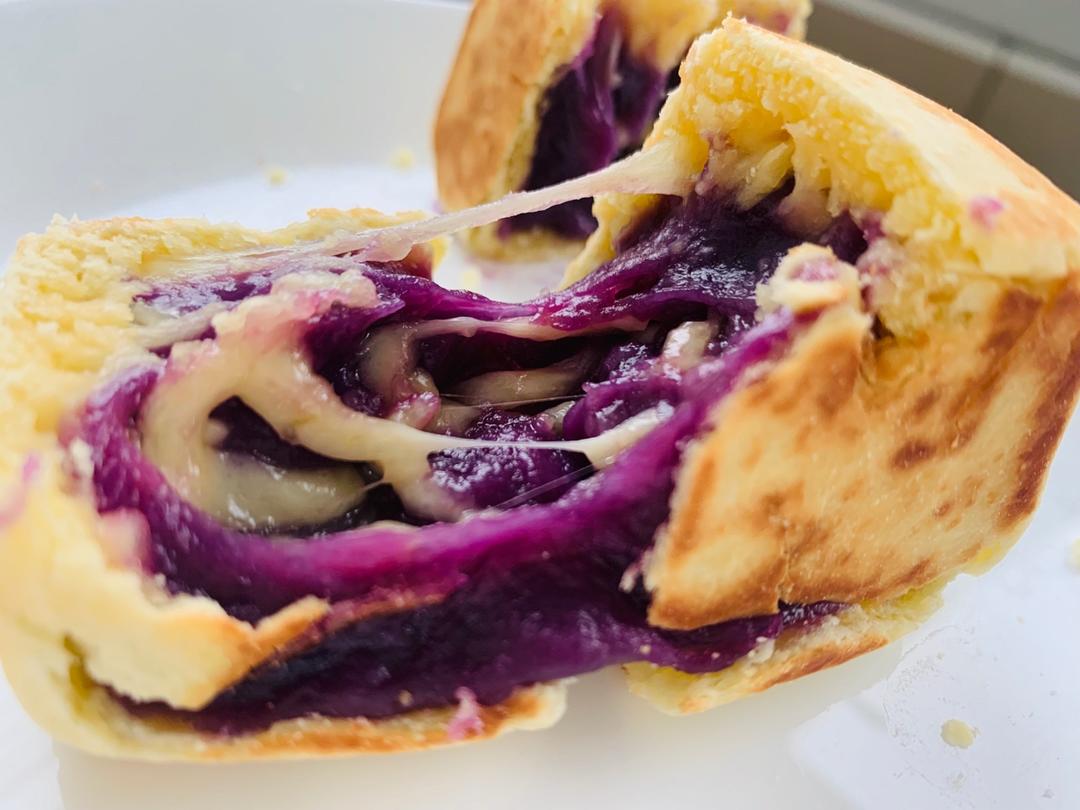 【爆浆紫薯仙豆糕】