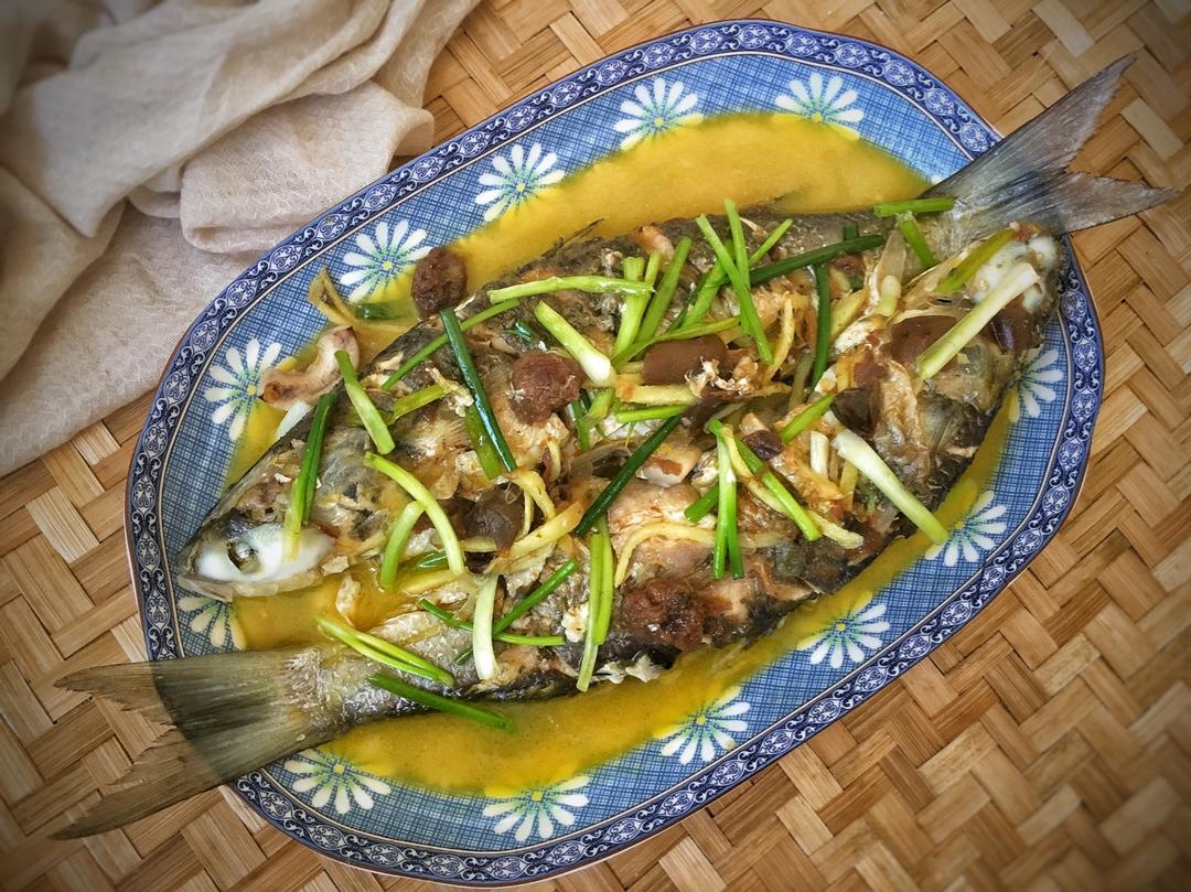 清蒸酸梅黑鱼