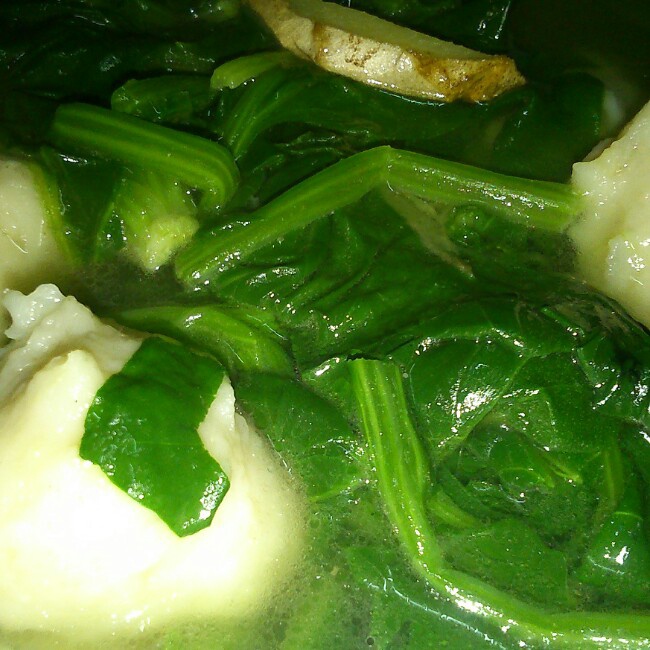 鱼丸菠菜汤