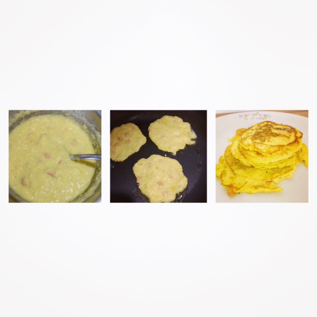 玉米汁的副产品--玉米渣饼