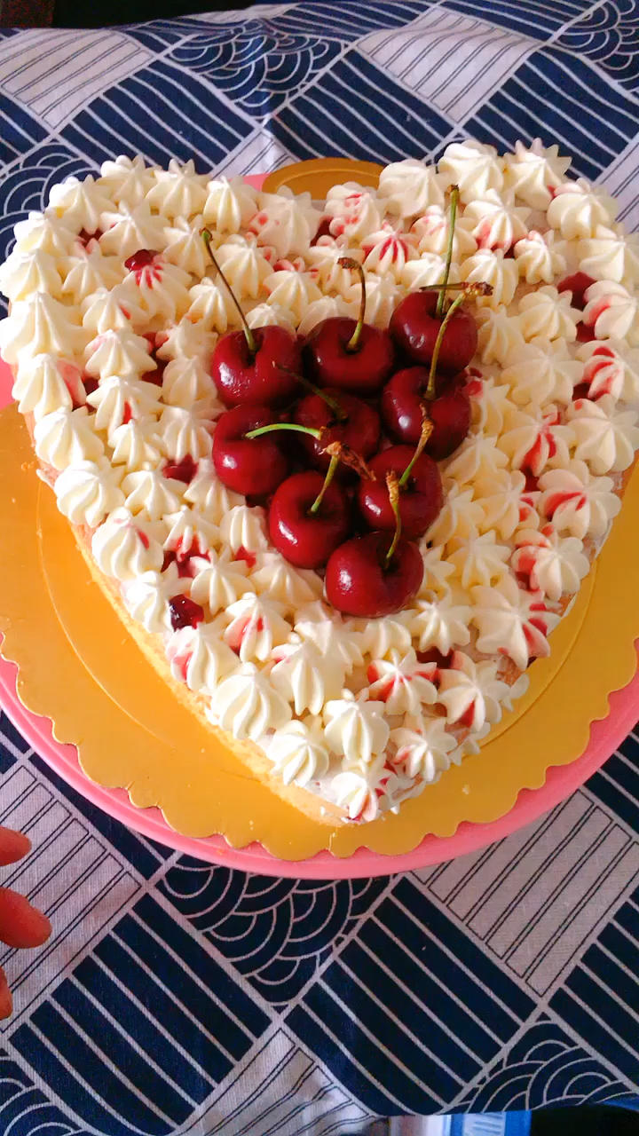 ㊙️手残党必入❗️不用抹面的车厘子裸蛋糕❗🍒️