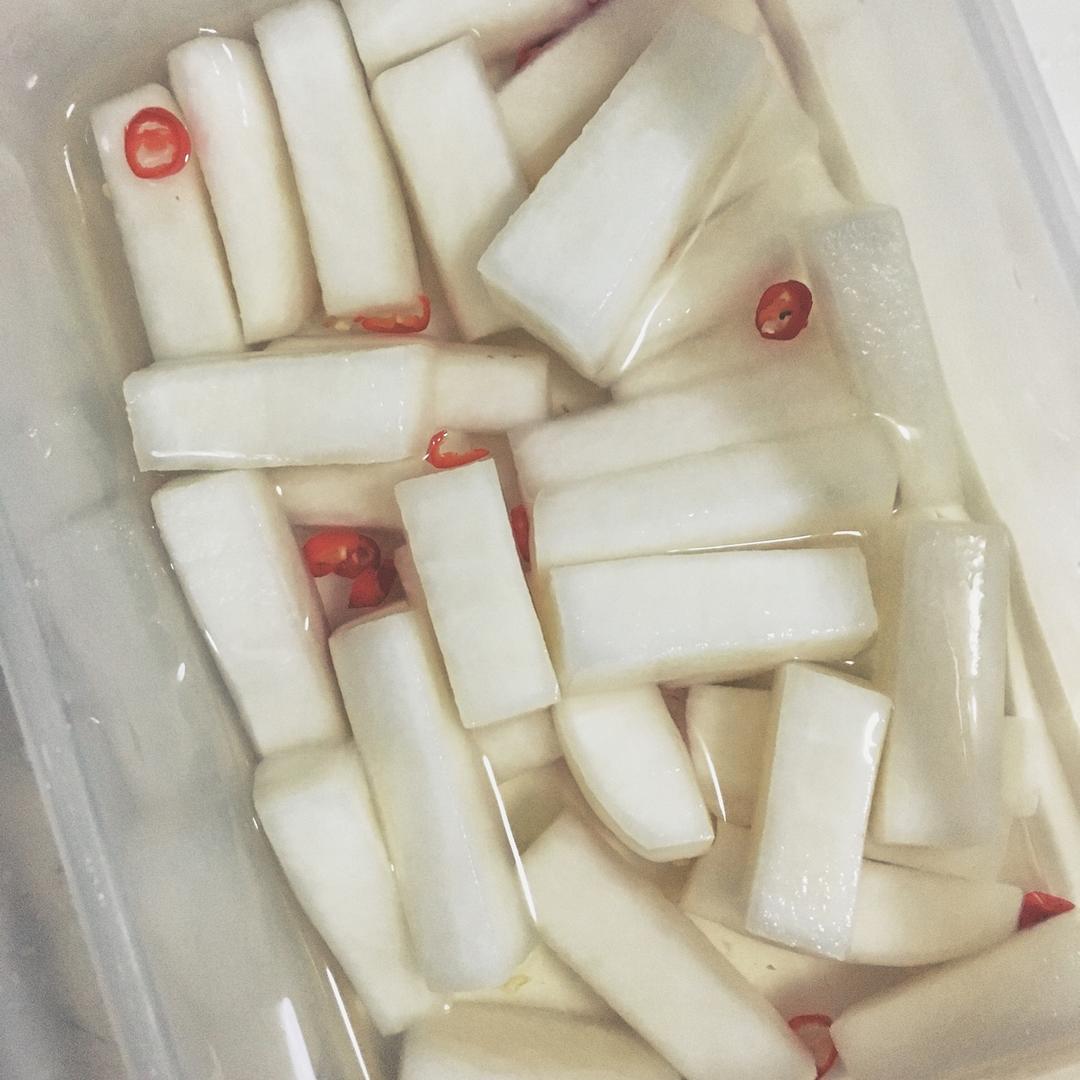 糖醋腌萝卜