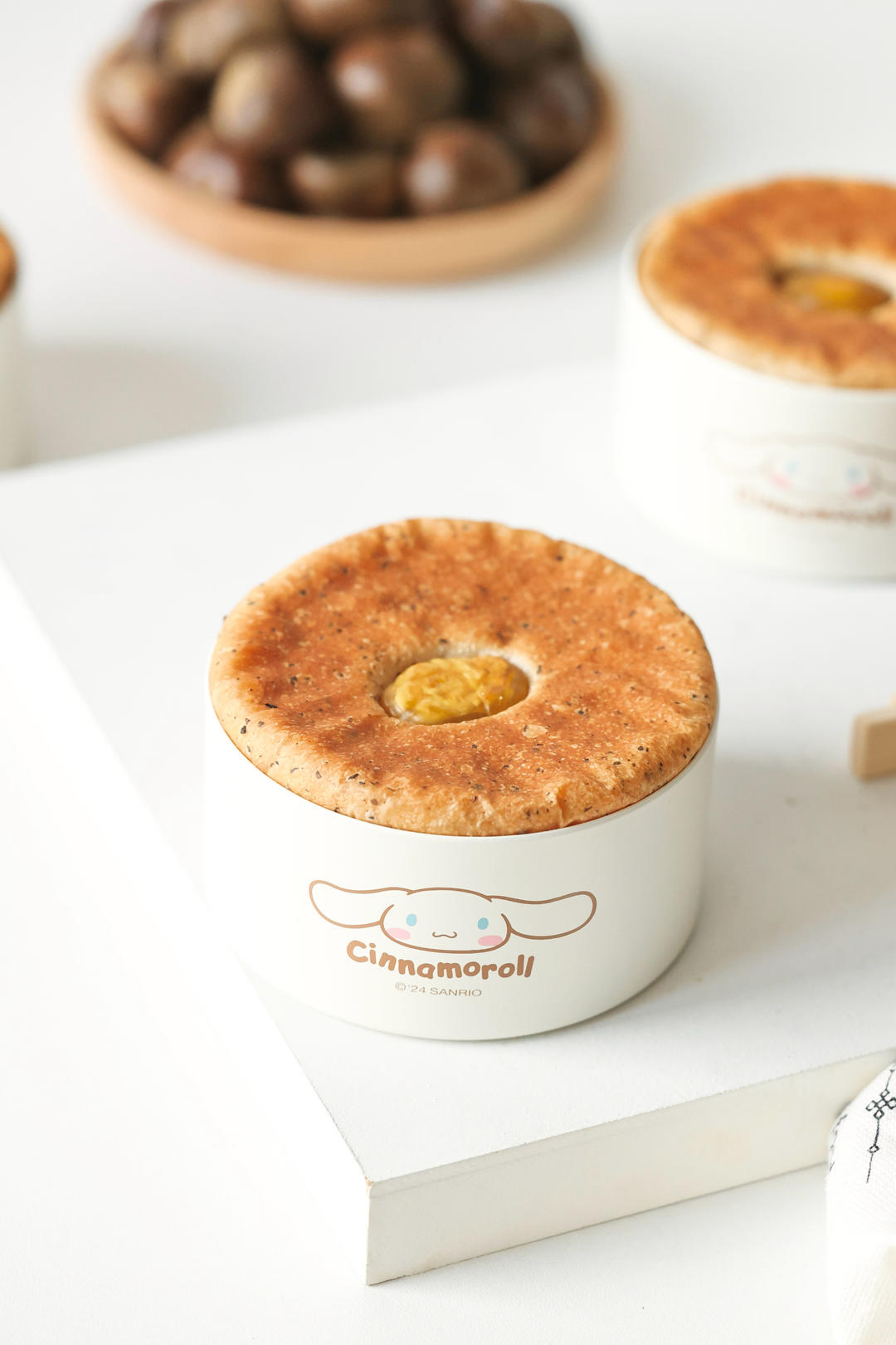 伯爵红茶栗子大鼓面包｜超好吃的组合