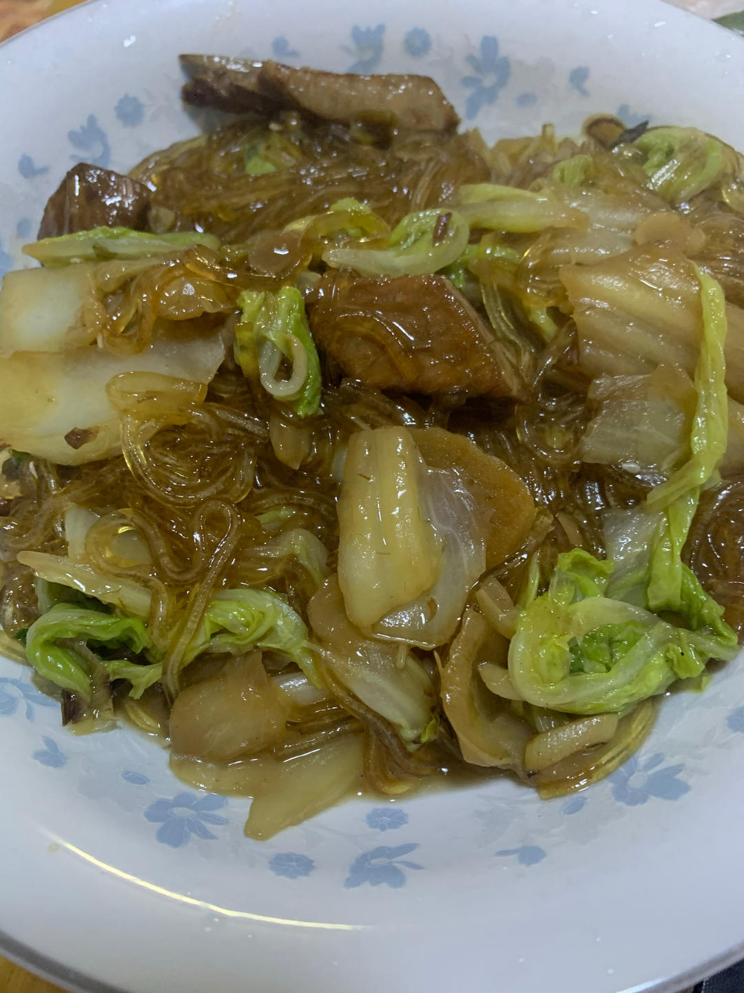 白菜排骨炖粉条
