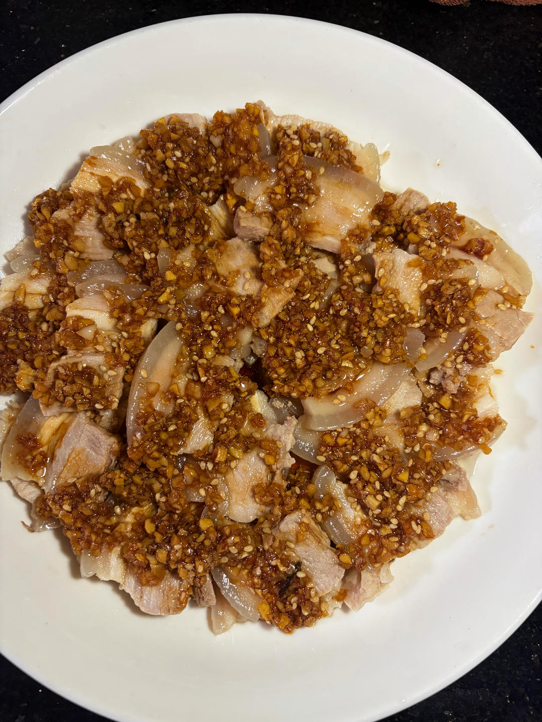 蒜泥五花肉