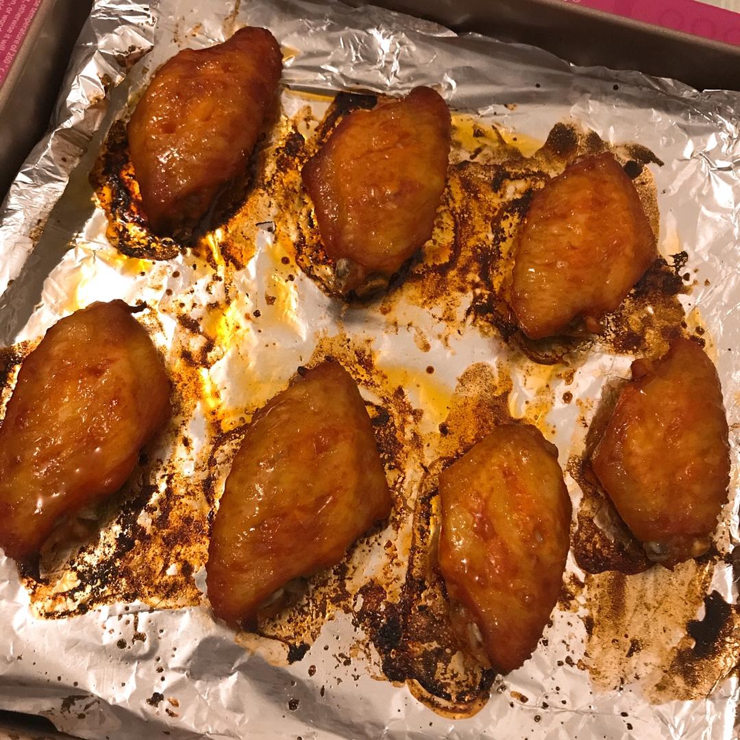 短时间腌制用烤箱做美味的新奥尔良烤鸡翅