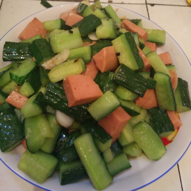 黄瓜火腿肠（详细分解版）