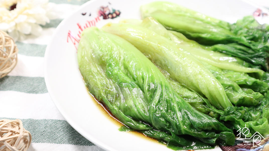 白灼生菜