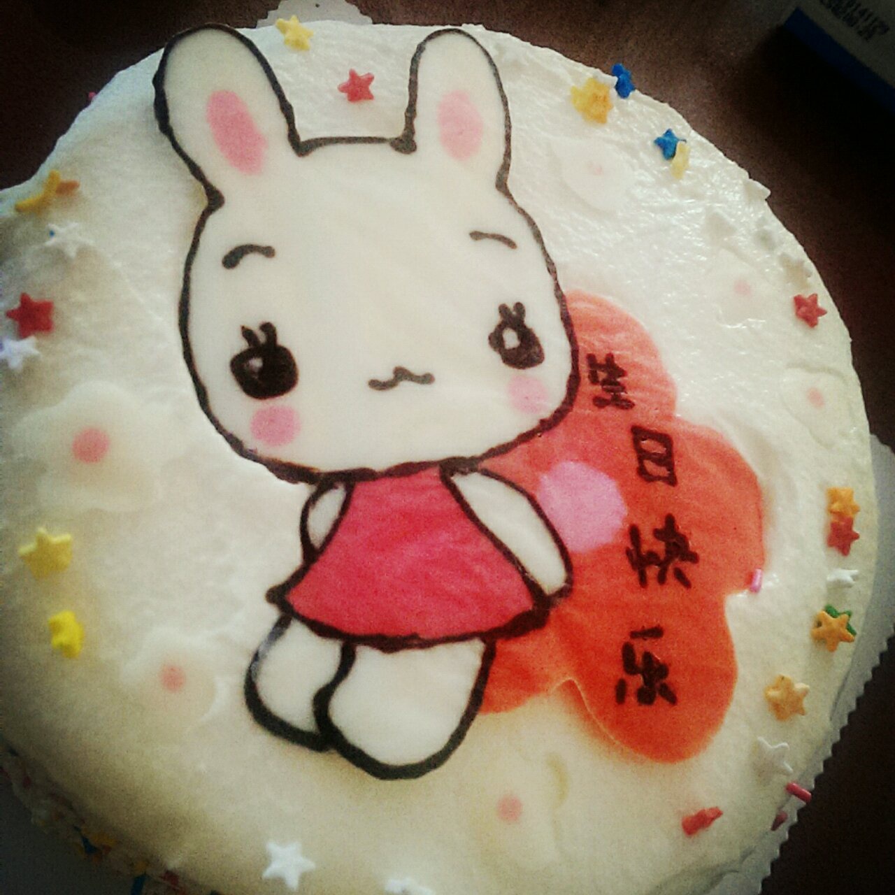 新手初级超详细解说~巧克力转印之 《阿狸与桃子》没有打印机的转印方法和转印失误的简单补救方法！