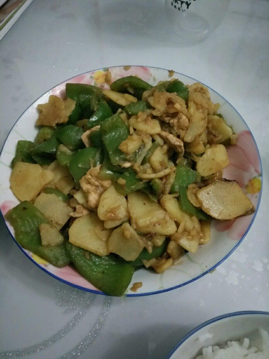 家常炒土豆片