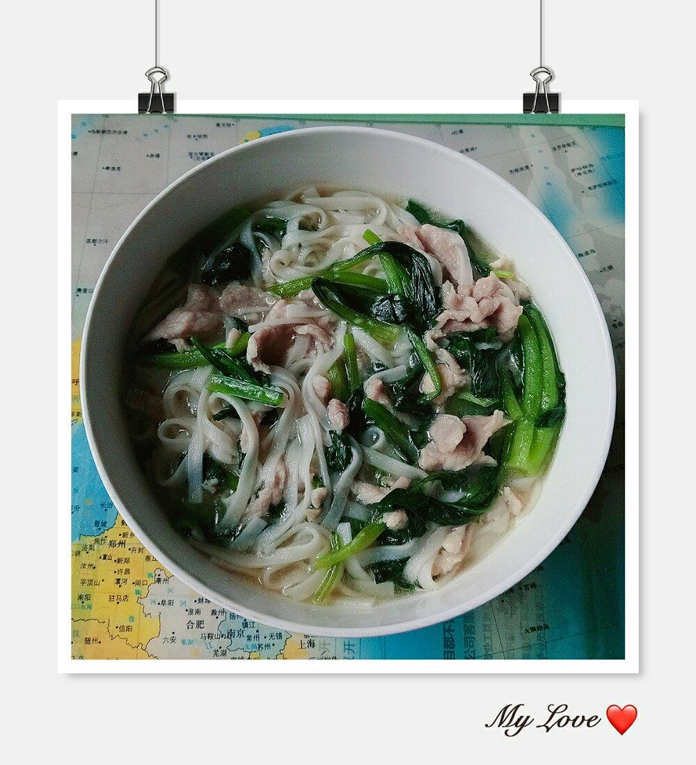 青菜香菇面