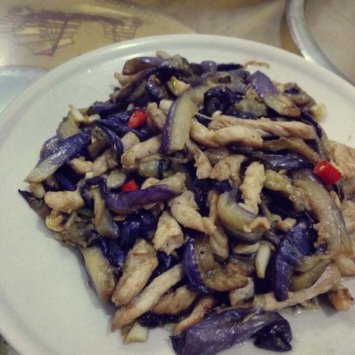 红烧肉沫茄子