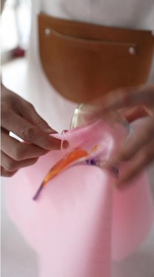 艾素糖装饰—彩色糖碗制作的做法 步骤6