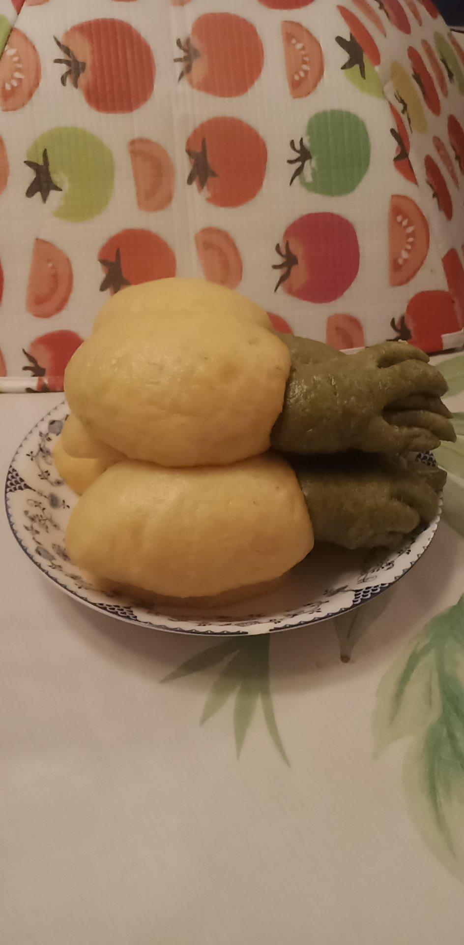 仿真胡萝卜小馒头
