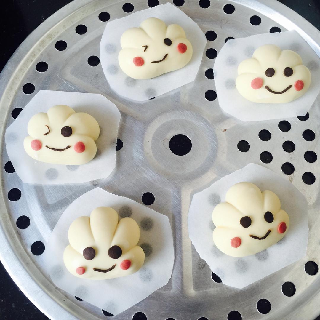 《Tinrry+》美姬老师教你做可爱云朵造型馒头