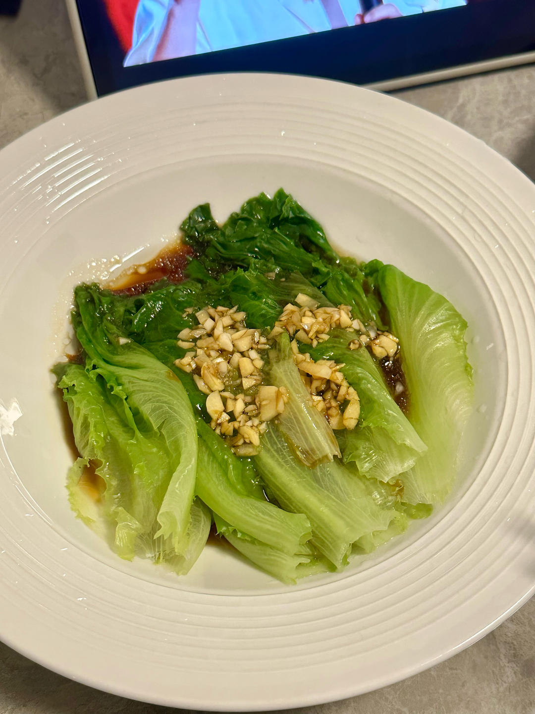 广式白灼生菜(酒店配方)