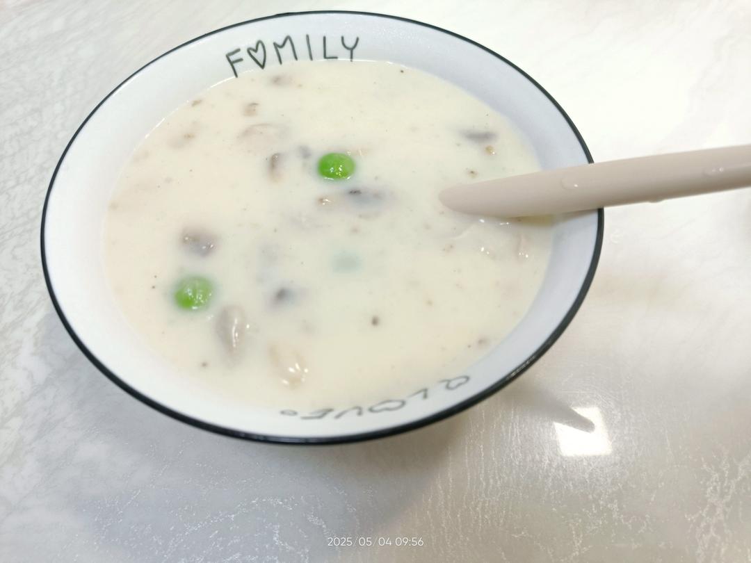 奶油蘑菇汤（完美比例版）