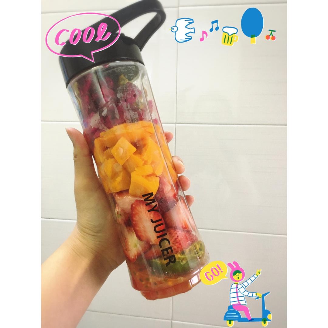 夏季饮品——五彩缤纷水果茶