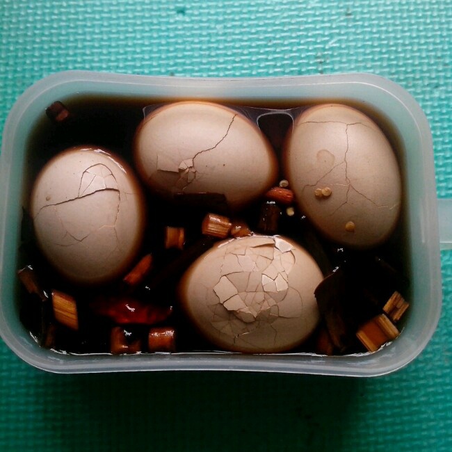 卤蛋的制作方法