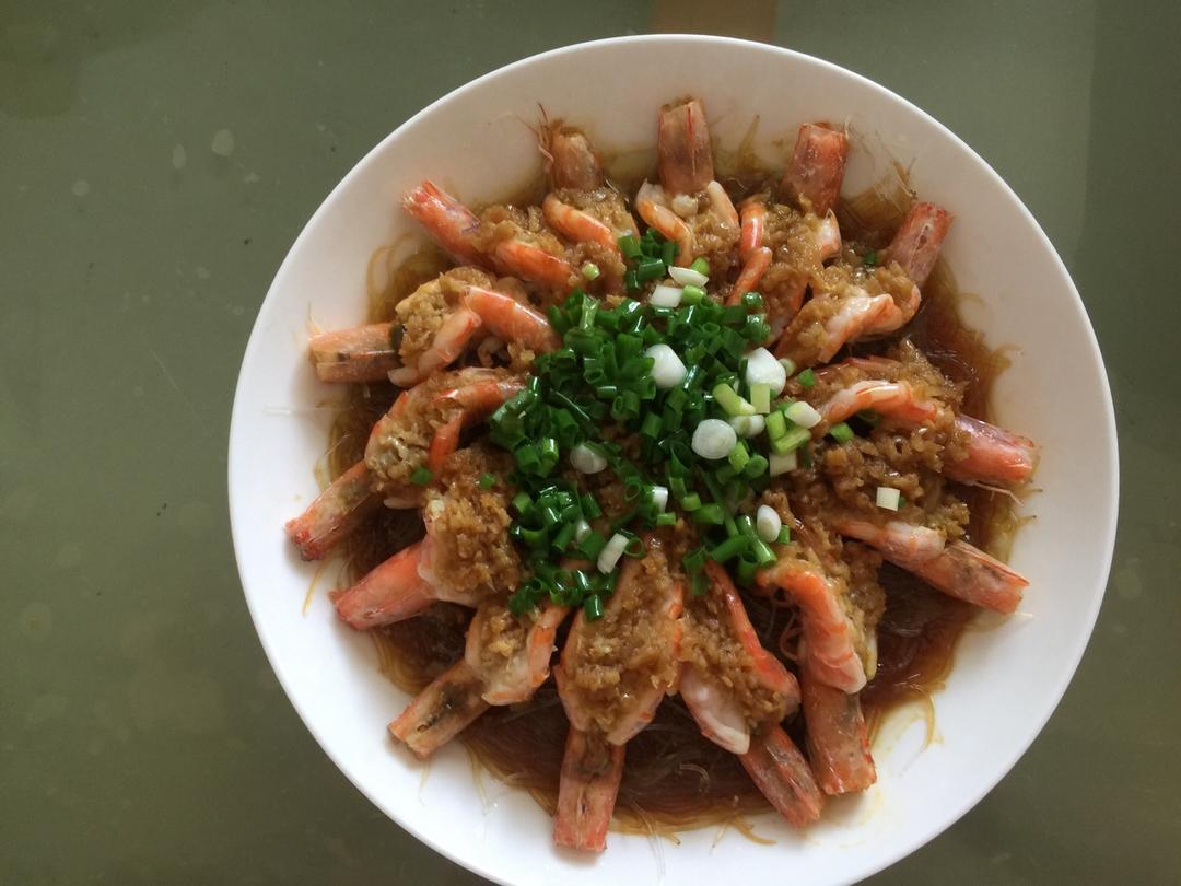 蒜蓉粉丝蒸虾