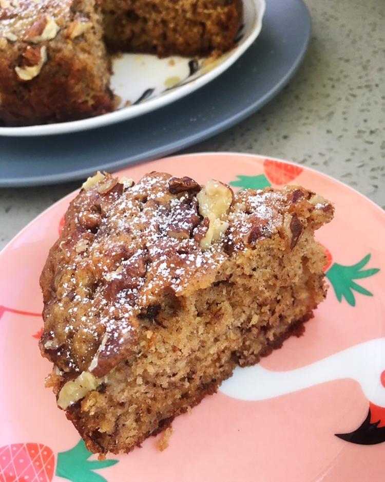 香蕉核桃磅蛋糕 Banana & Walnut Pound Cake